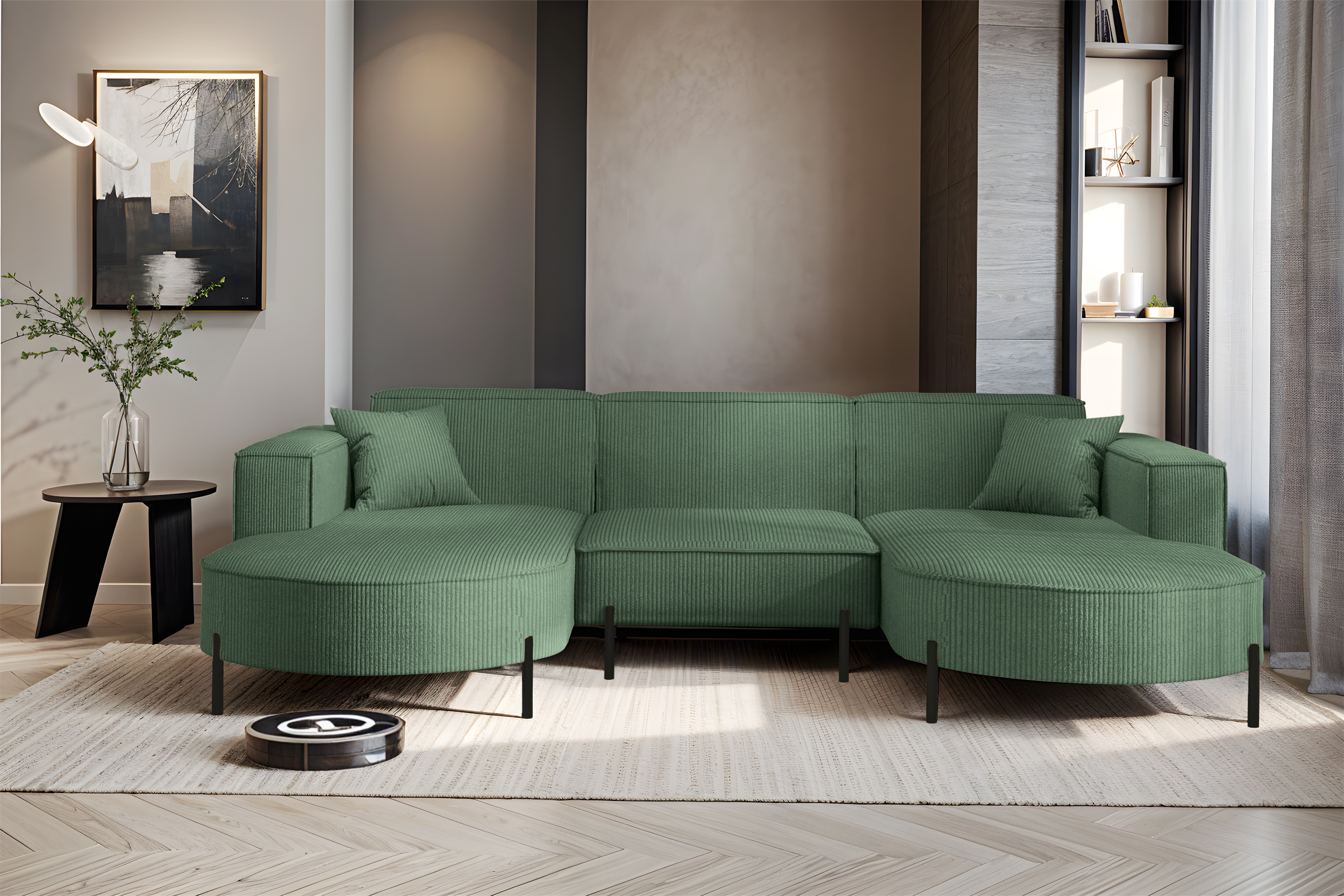 Parma U Hills Ecksofa U-Form